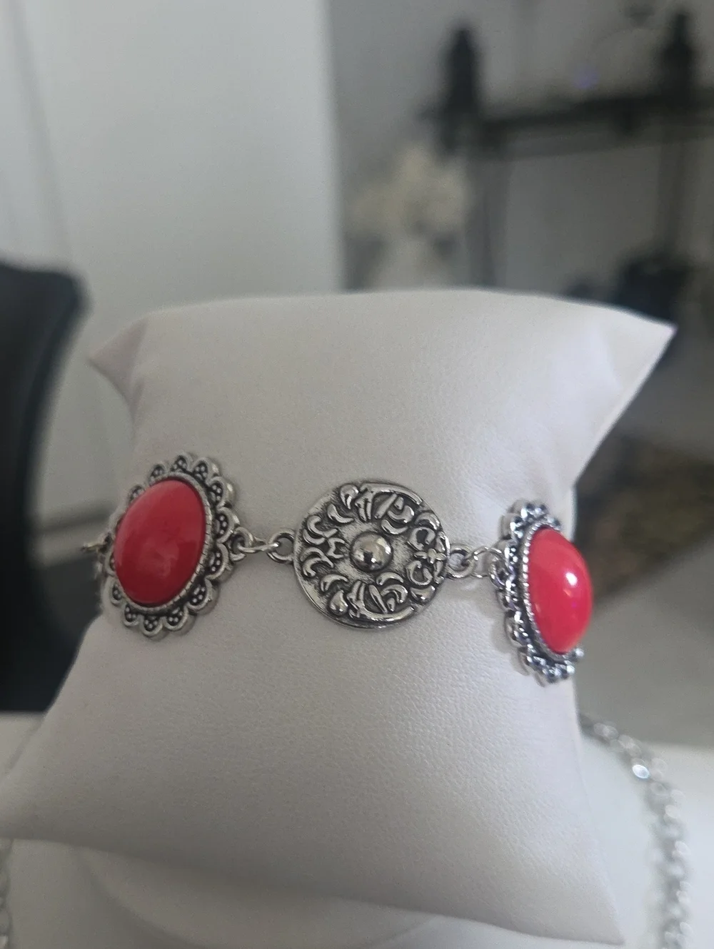 Paparazzi Southwest Red Necklace And Bracelet Set NWT